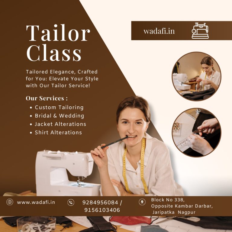 fashion design Stitching Tailoring Sewing Class Course Academy nagpur