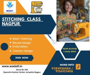 fashion designing Course in nagpur Stitching Tailoring Sewing Class Academy