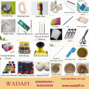 aari zardozi embroidery hand work sequence class course academy sewing tailoring